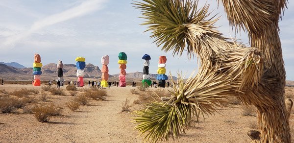Seven Magic Mountains artwork